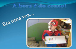 A hora é do conto!