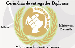 Cerimónia pública de entrega dos diplomas