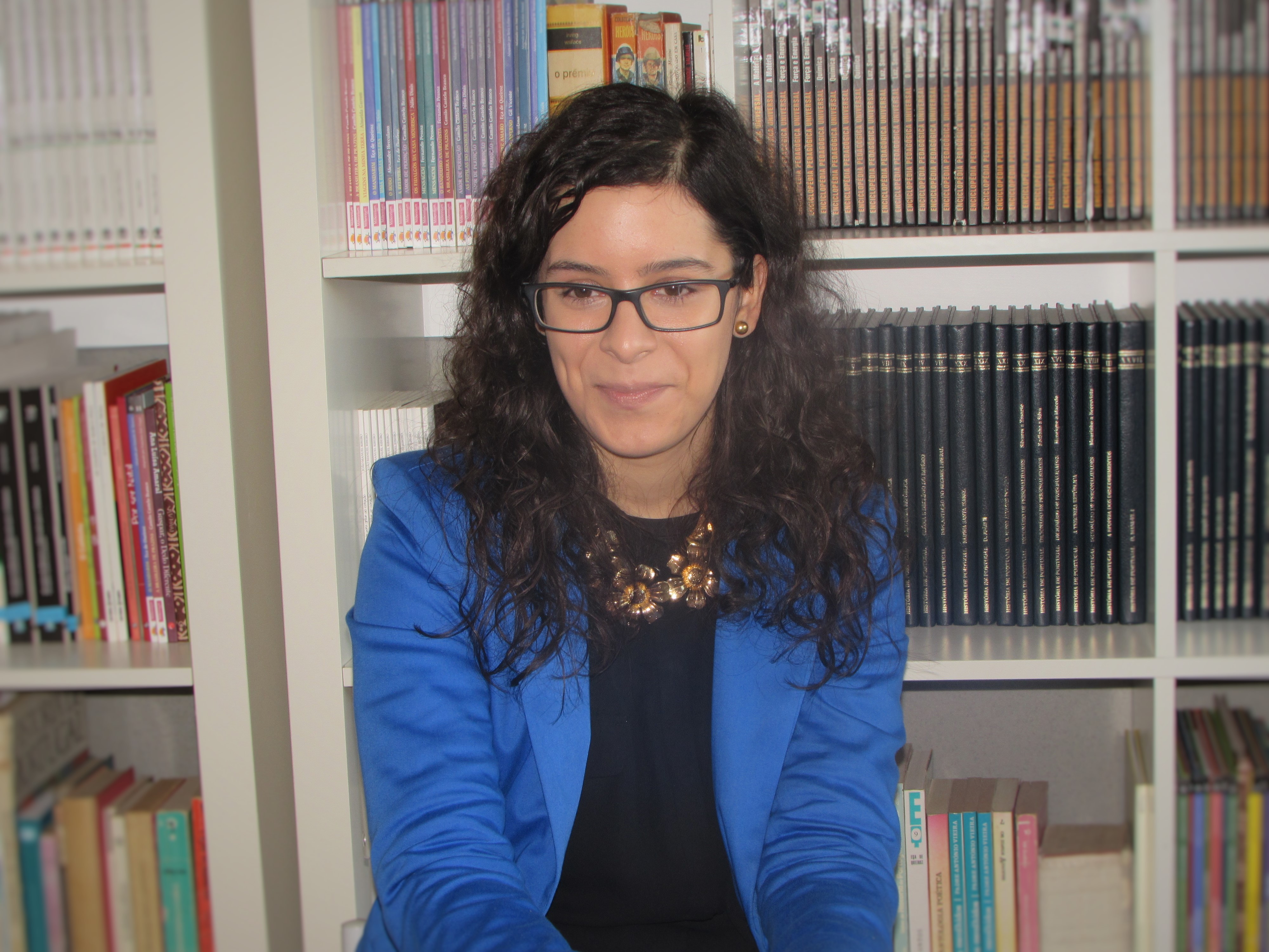A jornalista do Correio da Feira foi entrevistada pelos alunos do clube de Jornalismo, Audiovisual e Multimédia.
